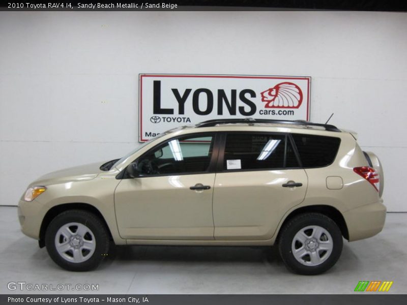 Sandy Beach Metallic / Sand Beige 2010 Toyota RAV4 I4