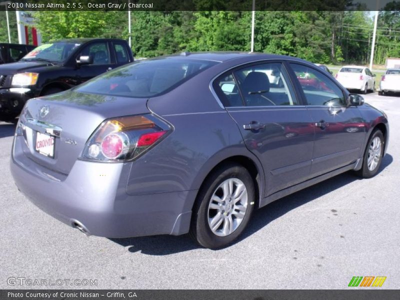 Ocean Gray / Charcoal 2010 Nissan Altima 2.5 S