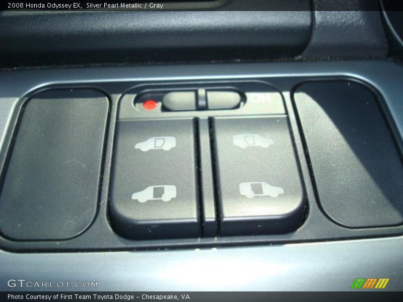 Silver Pearl Metallic / Gray 2008 Honda Odyssey EX