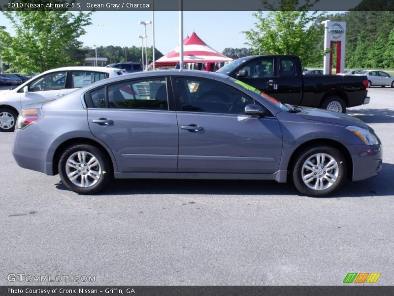 Ocean Gray / Charcoal 2010 Nissan Altima 2.5 S
