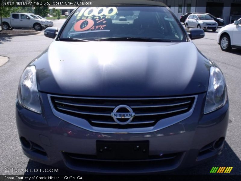 Ocean Gray / Charcoal 2010 Nissan Altima 2.5 S
