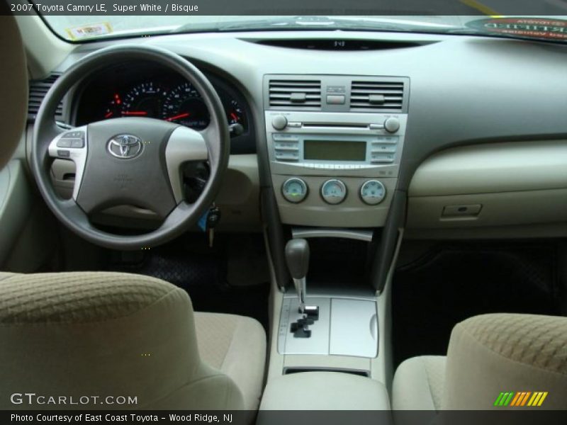 Super White / Bisque 2007 Toyota Camry LE