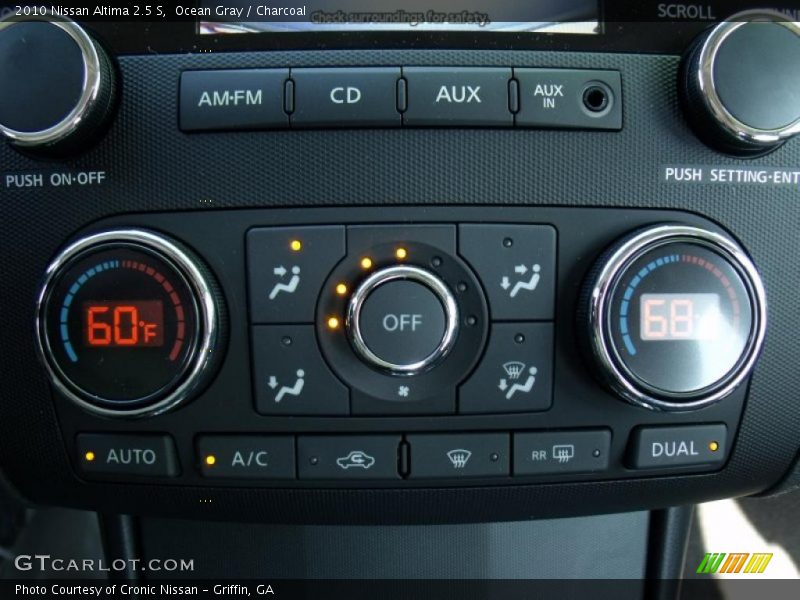 Ocean Gray / Charcoal 2010 Nissan Altima 2.5 S