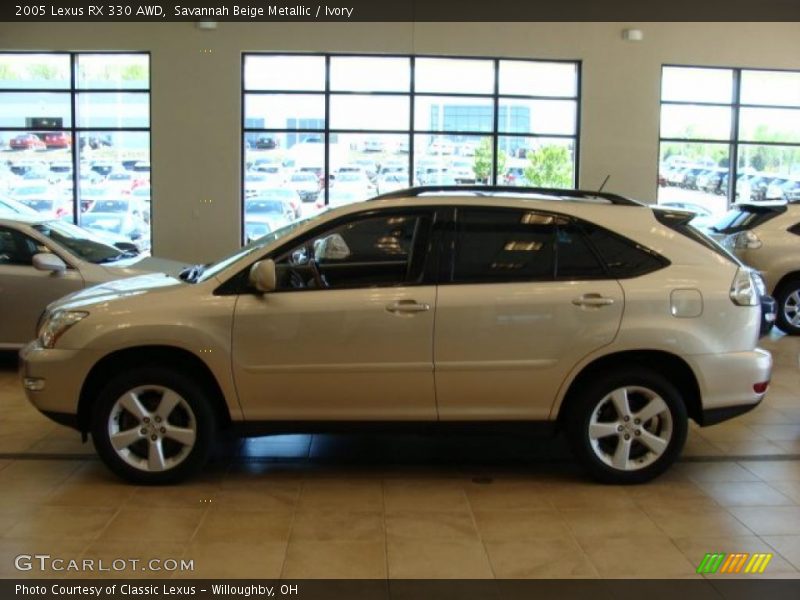 Savannah Beige Metallic / Ivory 2005 Lexus RX 330 AWD
