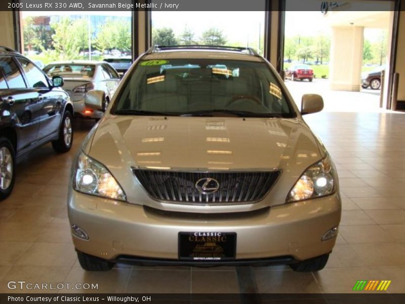 Savannah Beige Metallic / Ivory 2005 Lexus RX 330 AWD