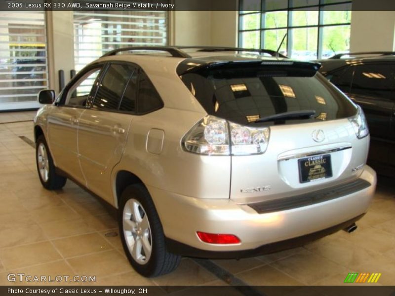 Savannah Beige Metallic / Ivory 2005 Lexus RX 330 AWD