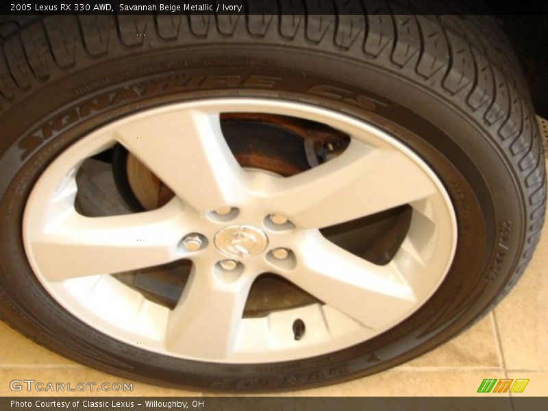 Savannah Beige Metallic / Ivory 2005 Lexus RX 330 AWD