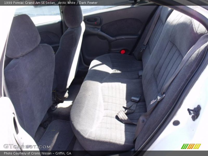 Arctic White / Dark Pewter 1999 Pontiac Grand Am SE Sedan