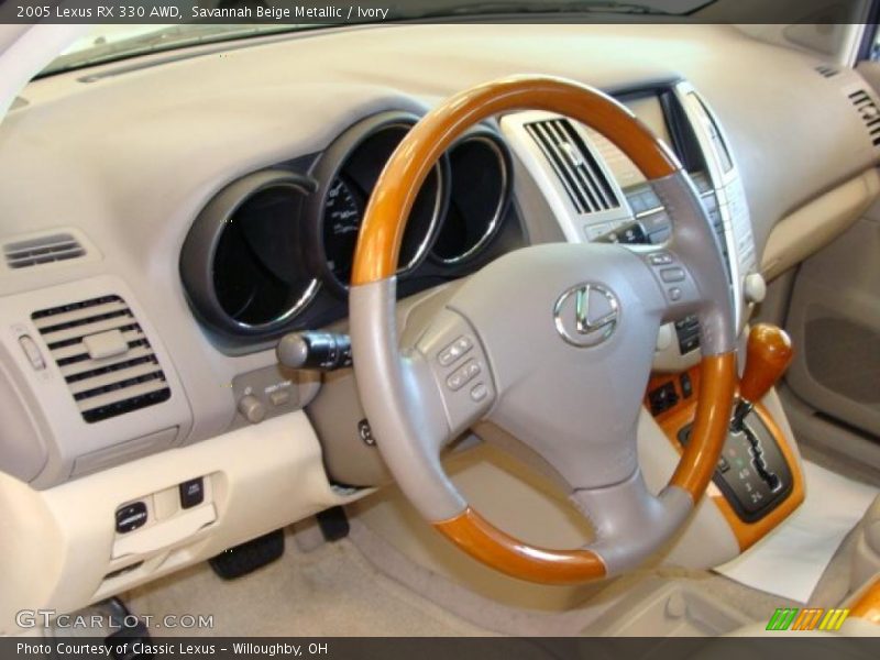 Savannah Beige Metallic / Ivory 2005 Lexus RX 330 AWD