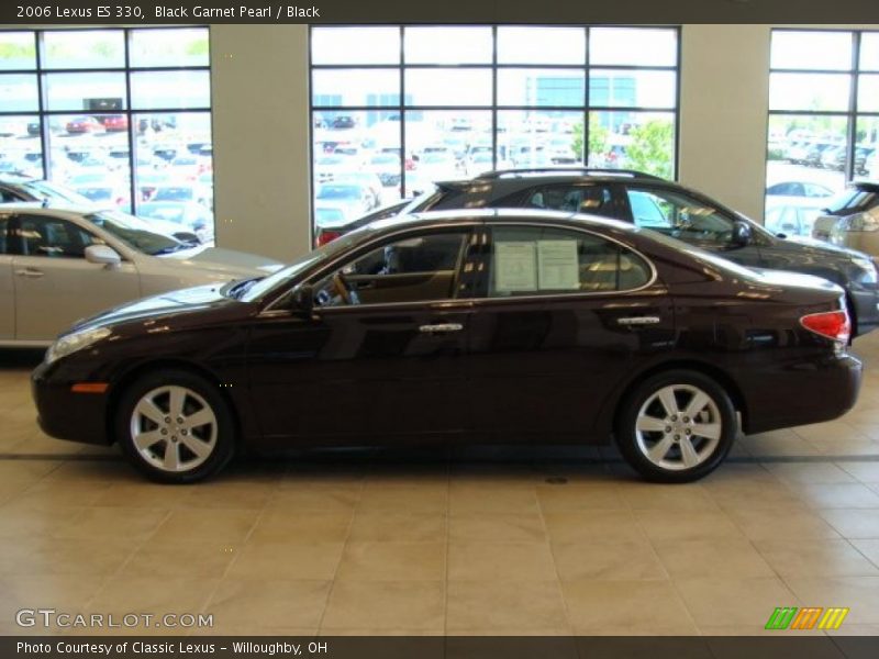 Black Garnet Pearl / Black 2006 Lexus ES 330