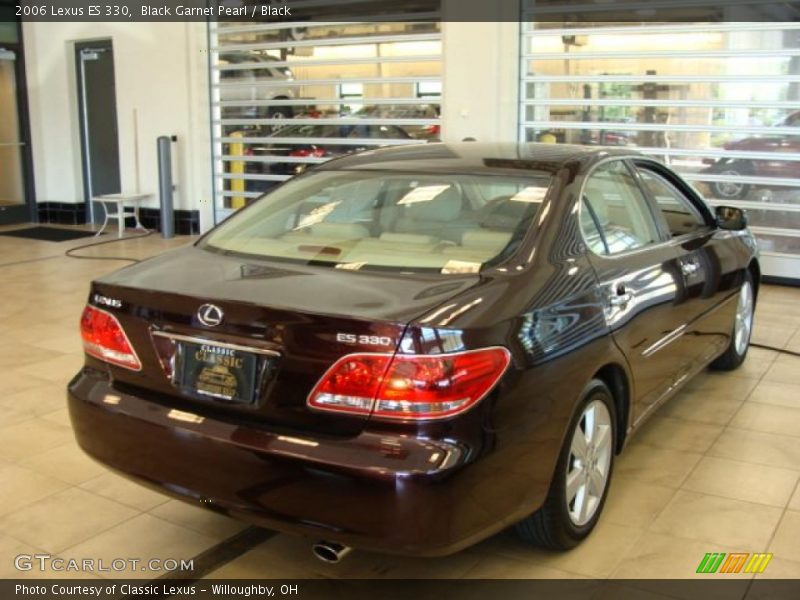 Black Garnet Pearl / Black 2006 Lexus ES 330
