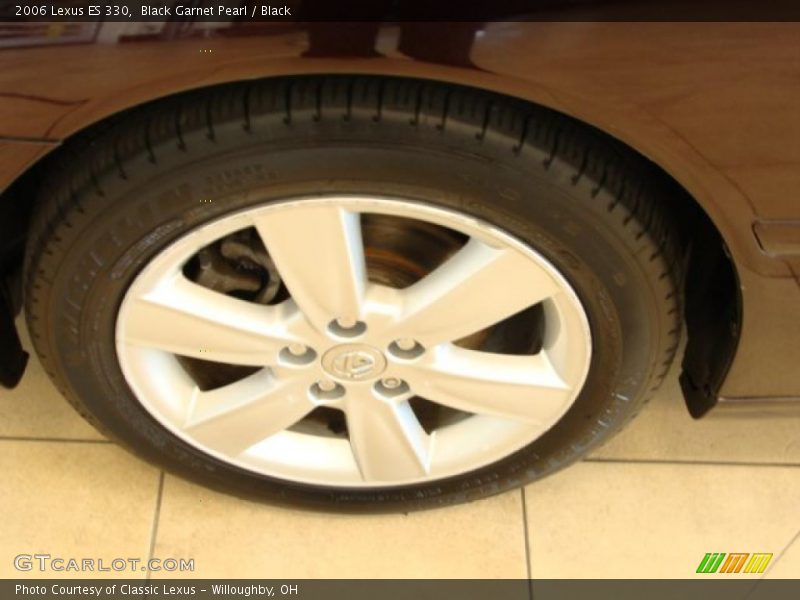Black Garnet Pearl / Black 2006 Lexus ES 330