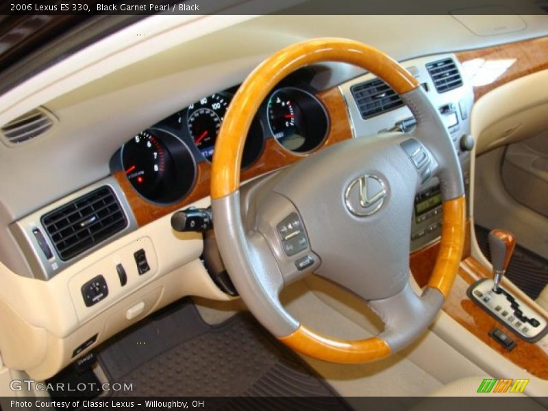 Black Garnet Pearl / Black 2006 Lexus ES 330