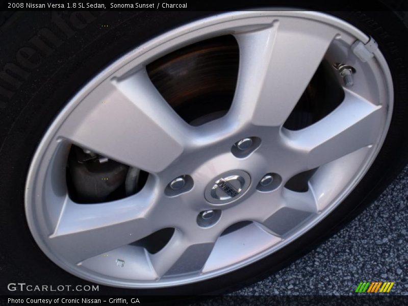 Sonoma Sunset / Charcoal 2008 Nissan Versa 1.8 SL Sedan