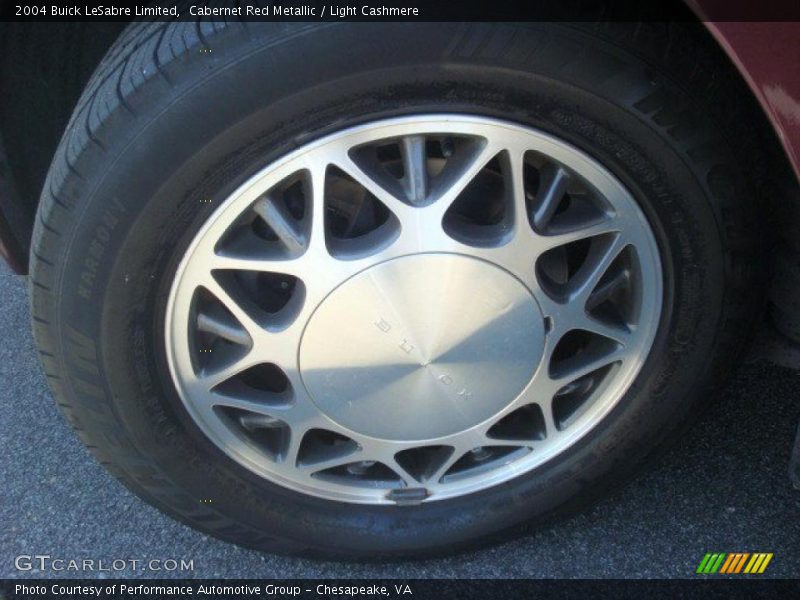 Cabernet Red Metallic / Light Cashmere 2004 Buick LeSabre Limited