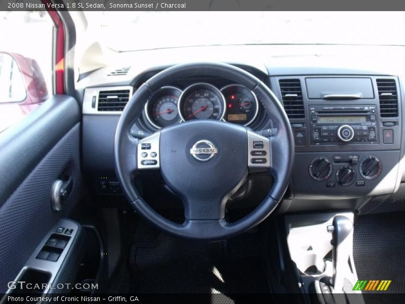Sonoma Sunset / Charcoal 2008 Nissan Versa 1.8 SL Sedan