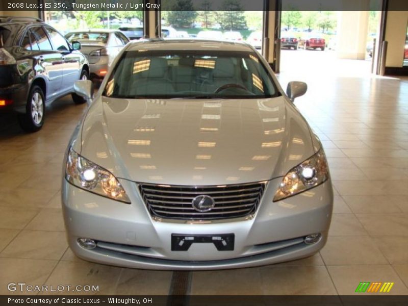 Tungsten Metallic / Light Gray 2008 Lexus ES 350