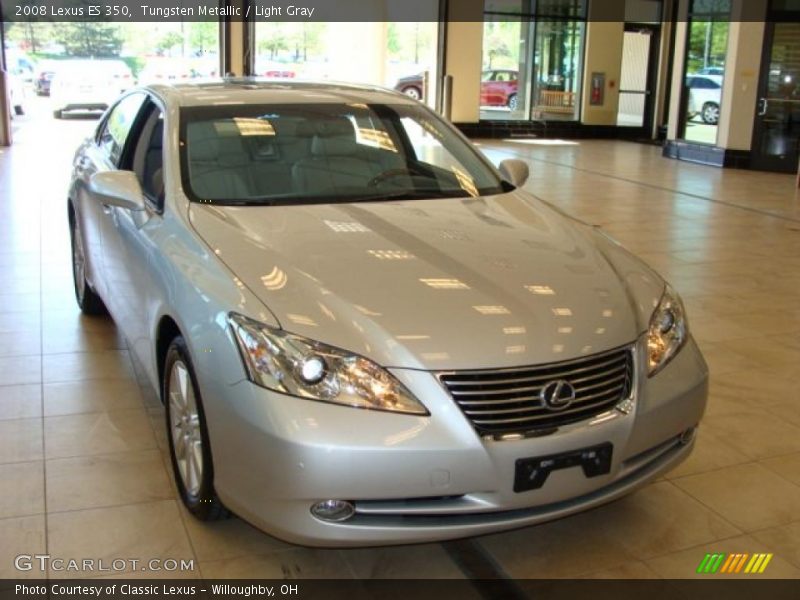 Tungsten Metallic / Light Gray 2008 Lexus ES 350