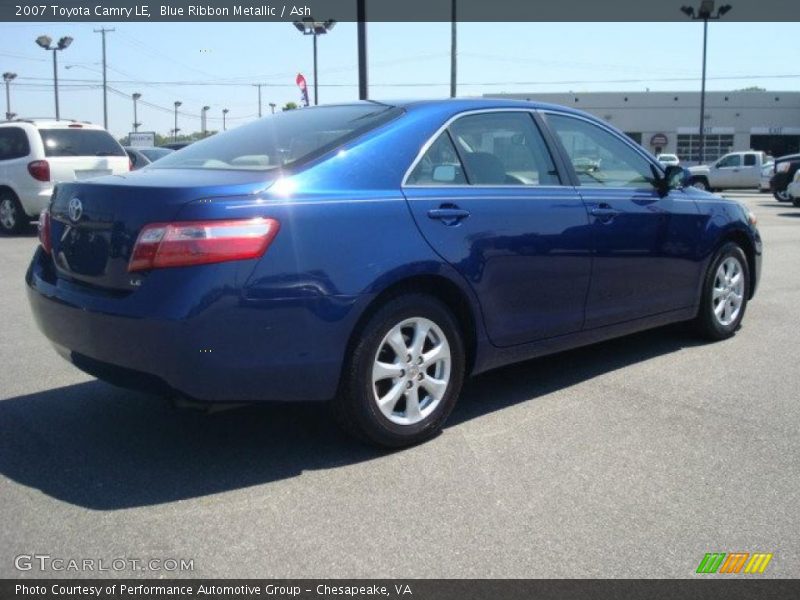 Blue Ribbon Metallic / Ash 2007 Toyota Camry LE