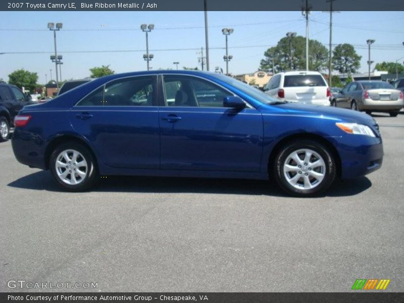 Blue Ribbon Metallic / Ash 2007 Toyota Camry LE