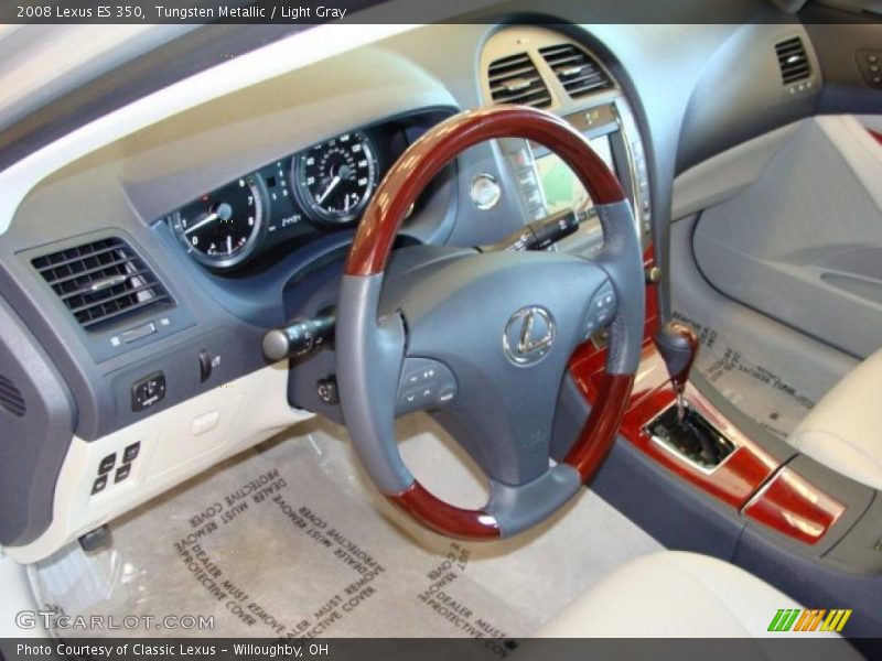 Tungsten Metallic / Light Gray 2008 Lexus ES 350