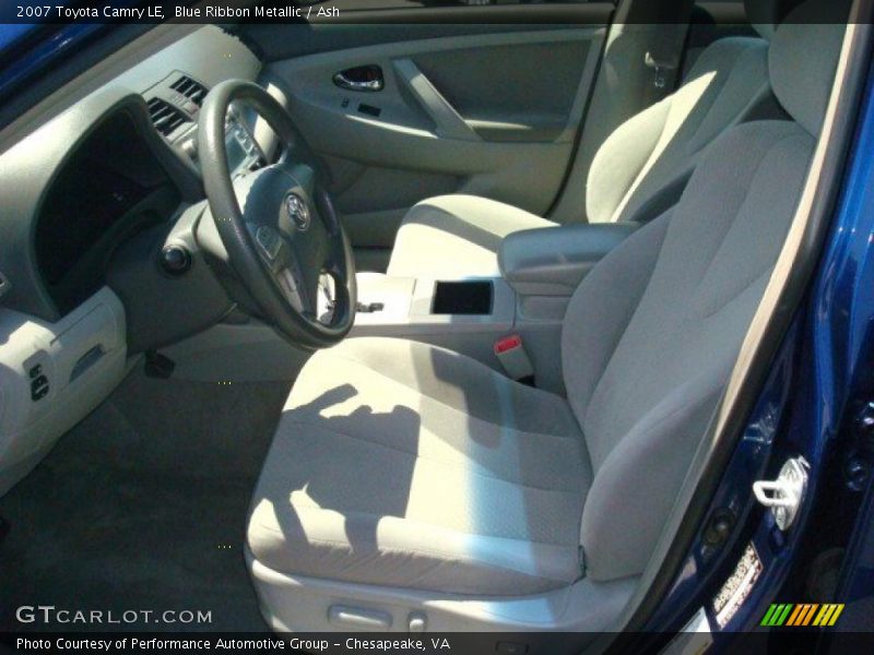 Blue Ribbon Metallic / Ash 2007 Toyota Camry LE