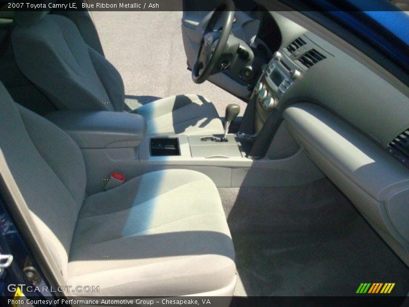 Blue Ribbon Metallic / Ash 2007 Toyota Camry LE