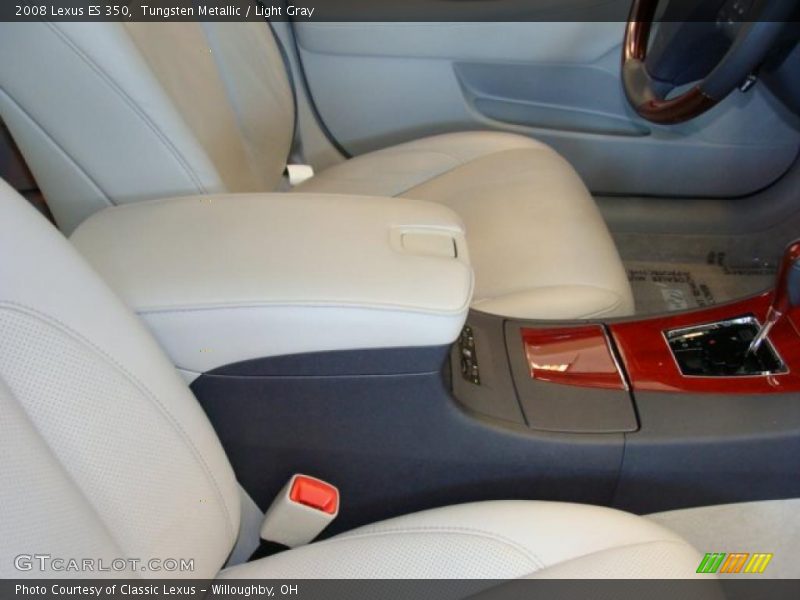 Tungsten Metallic / Light Gray 2008 Lexus ES 350