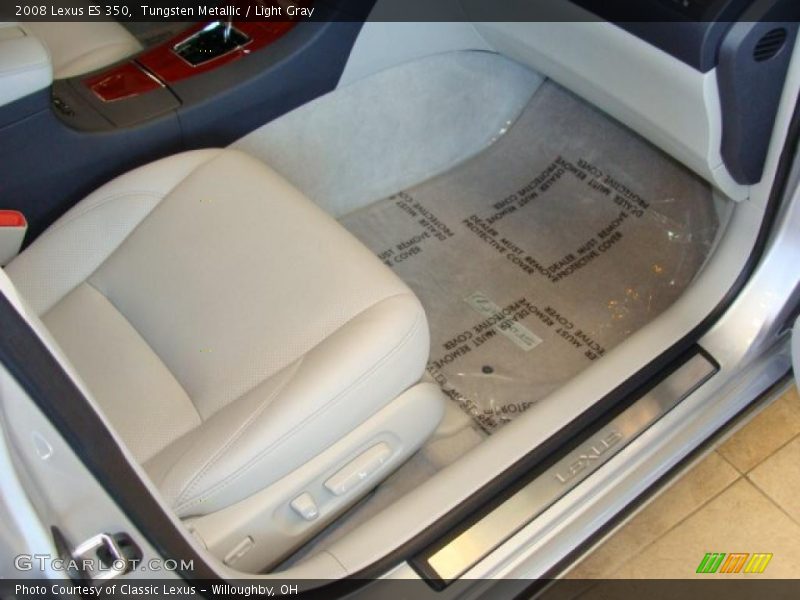Tungsten Metallic / Light Gray 2008 Lexus ES 350
