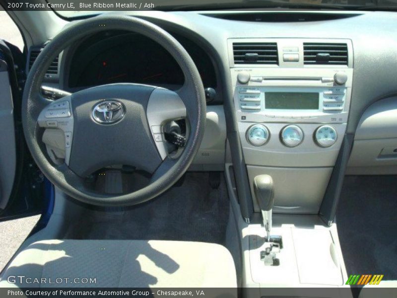 Blue Ribbon Metallic / Ash 2007 Toyota Camry LE