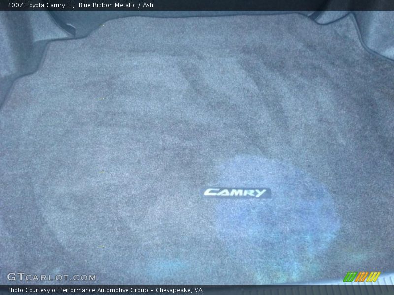 Blue Ribbon Metallic / Ash 2007 Toyota Camry LE