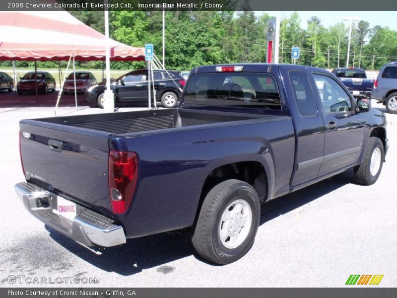 Imperial Blue Metallic / Ebony 2008 Chevrolet Colorado LT Extended Cab