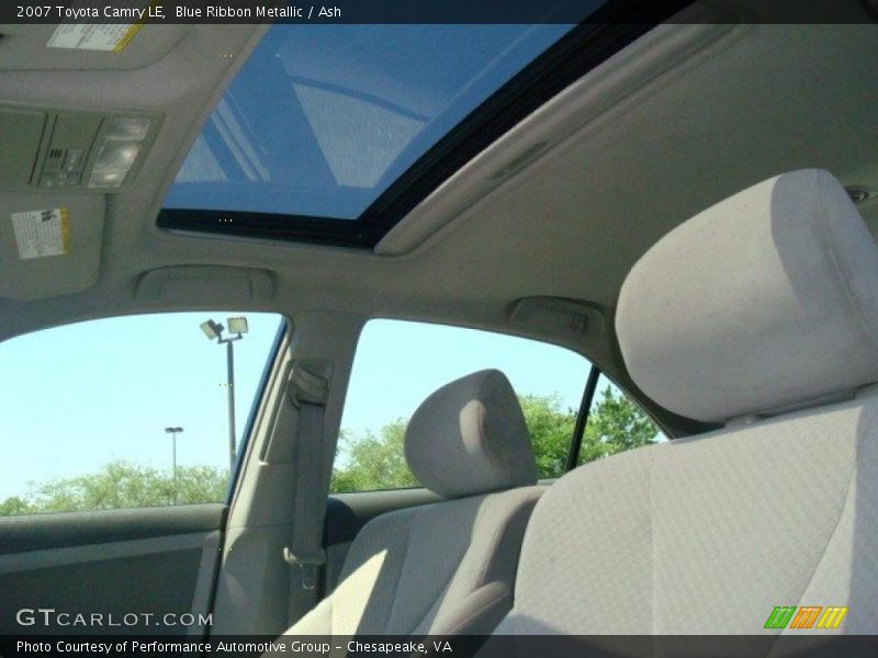 Blue Ribbon Metallic / Ash 2007 Toyota Camry LE