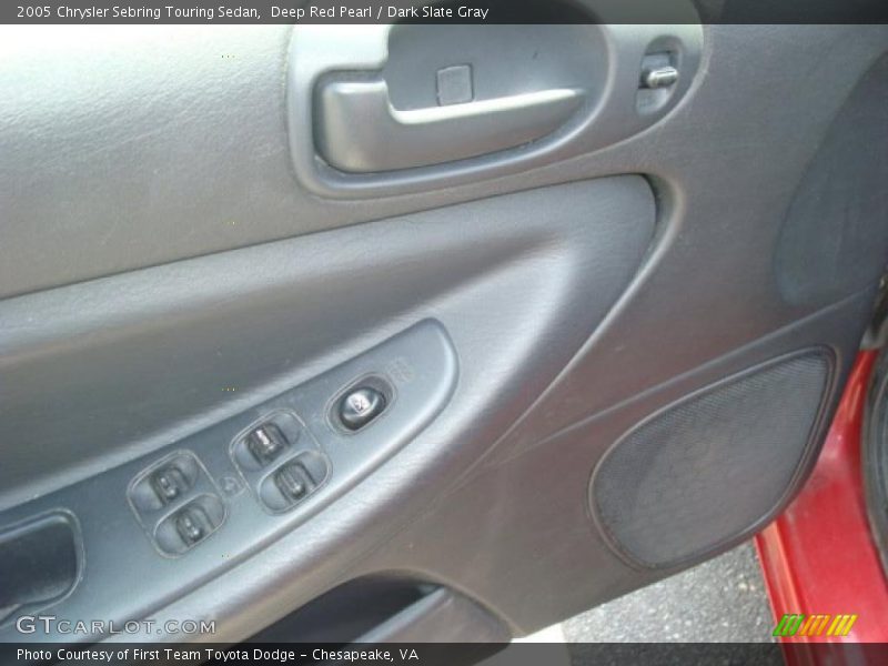 Deep Red Pearl / Dark Slate Gray 2005 Chrysler Sebring Touring Sedan