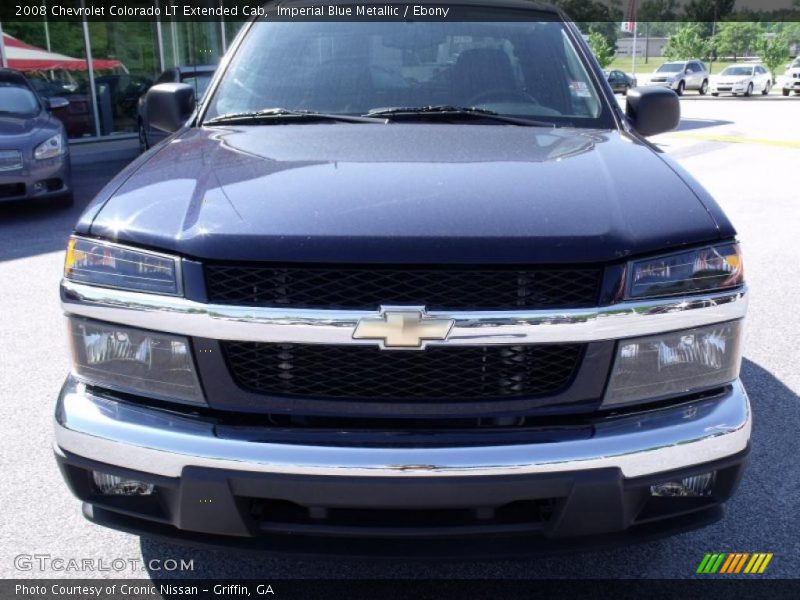 Imperial Blue Metallic / Ebony 2008 Chevrolet Colorado LT Extended Cab