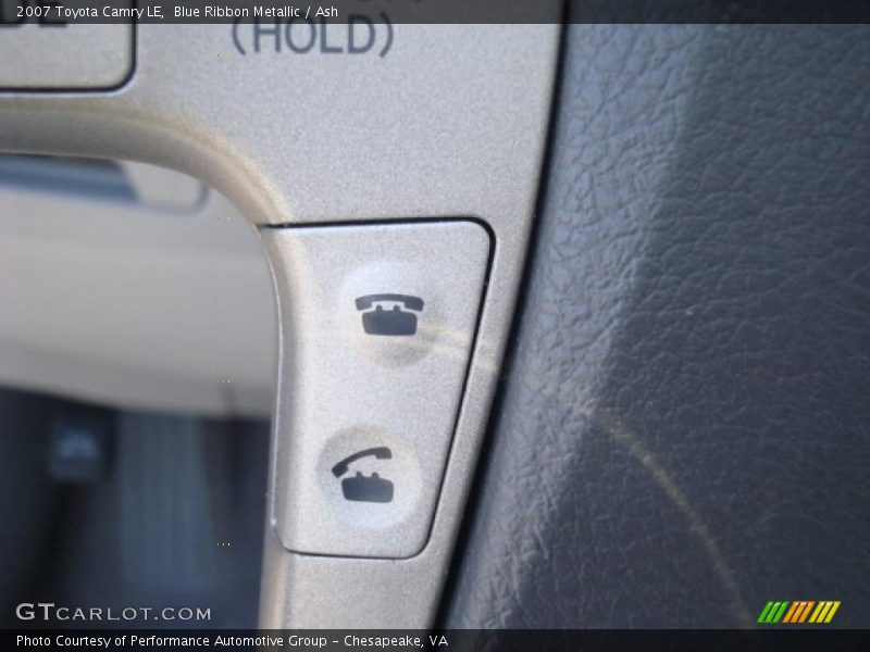 Blue Ribbon Metallic / Ash 2007 Toyota Camry LE