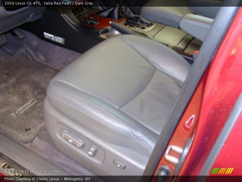 Salsa Red Pearl / Dark Gray 2009 Lexus GX 470