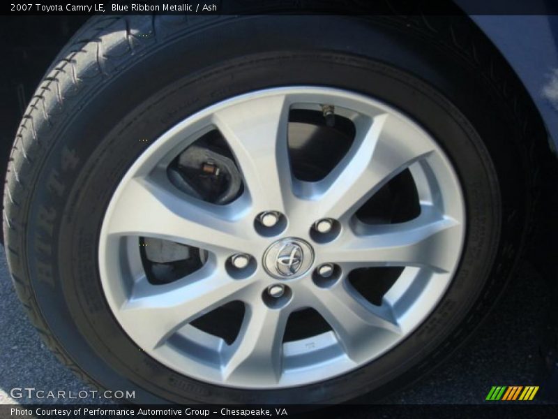 Blue Ribbon Metallic / Ash 2007 Toyota Camry LE