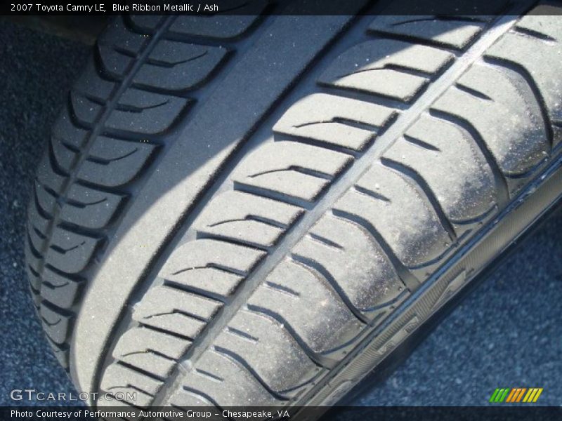 Blue Ribbon Metallic / Ash 2007 Toyota Camry LE