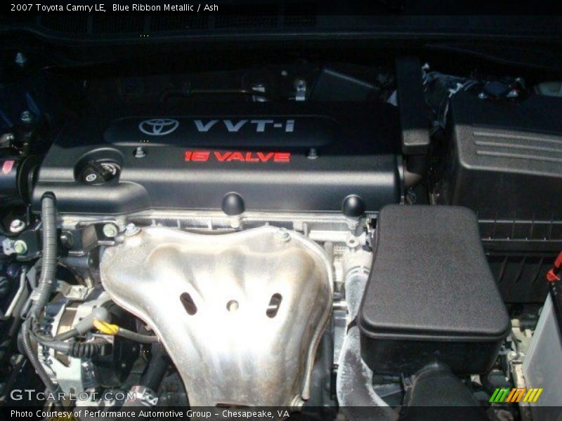 Blue Ribbon Metallic / Ash 2007 Toyota Camry LE