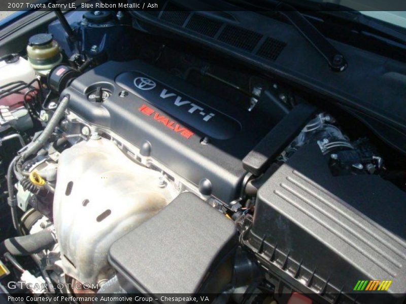 Blue Ribbon Metallic / Ash 2007 Toyota Camry LE