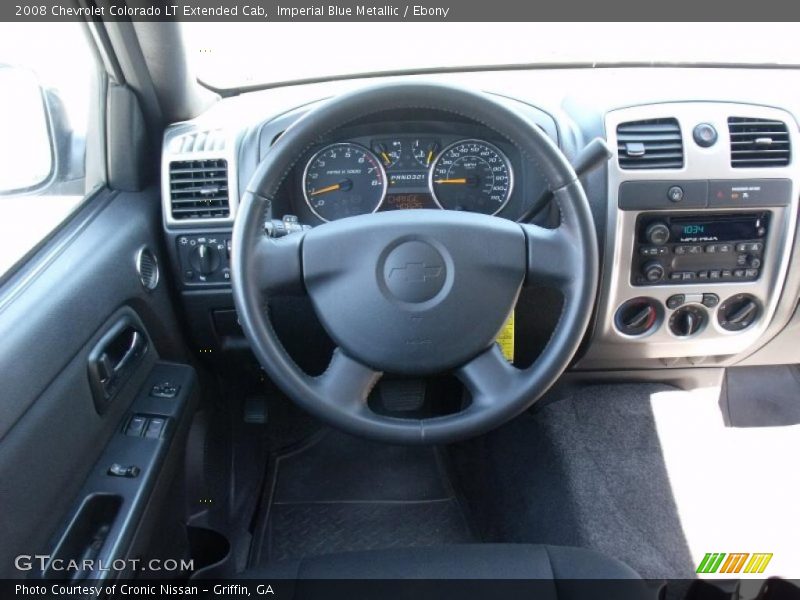 Imperial Blue Metallic / Ebony 2008 Chevrolet Colorado LT Extended Cab