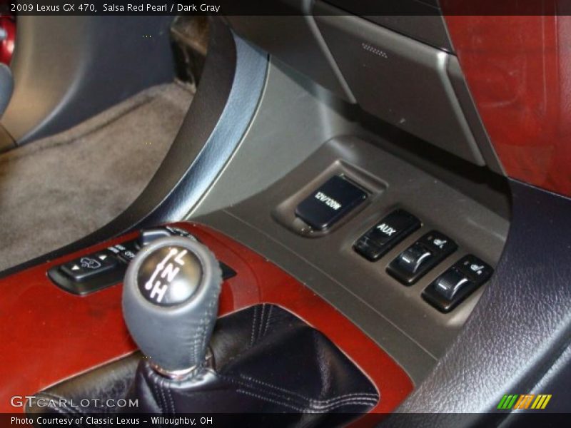 Salsa Red Pearl / Dark Gray 2009 Lexus GX 470