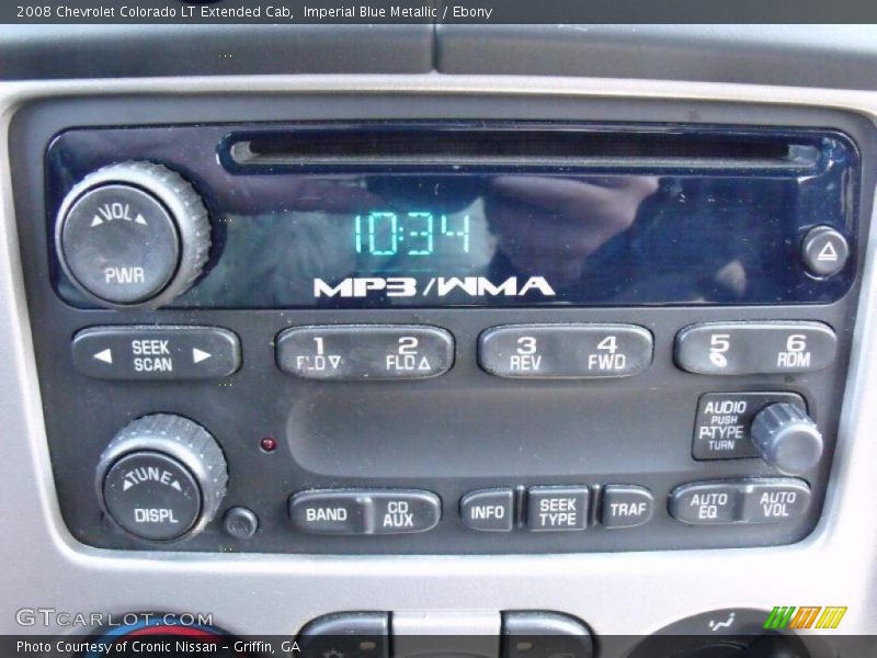 Imperial Blue Metallic / Ebony 2008 Chevrolet Colorado LT Extended Cab