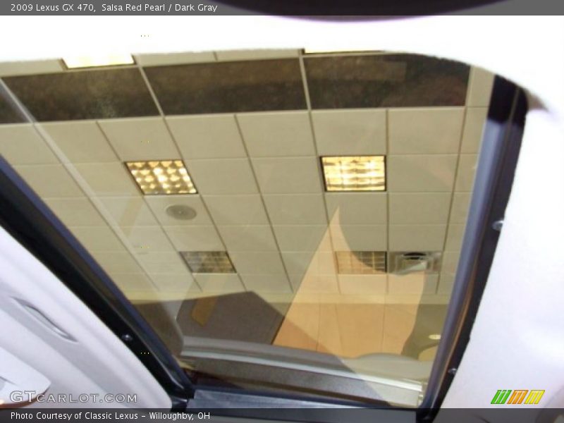 Salsa Red Pearl / Dark Gray 2009 Lexus GX 470