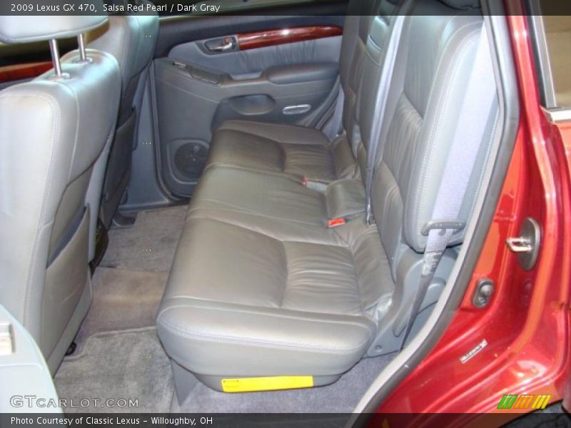Salsa Red Pearl / Dark Gray 2009 Lexus GX 470
