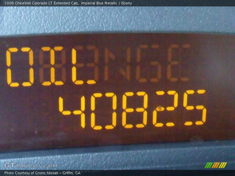 Imperial Blue Metallic / Ebony 2008 Chevrolet Colorado LT Extended Cab