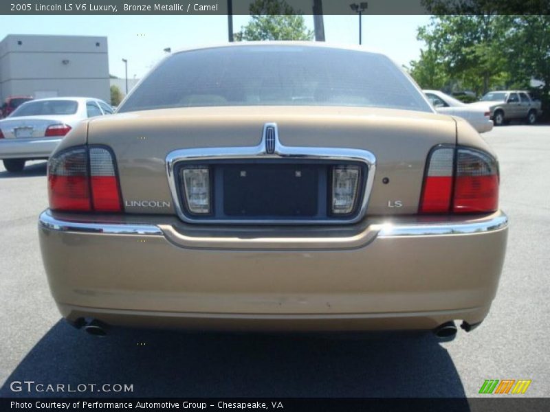 Bronze Metallic / Camel 2005 Lincoln LS V6 Luxury