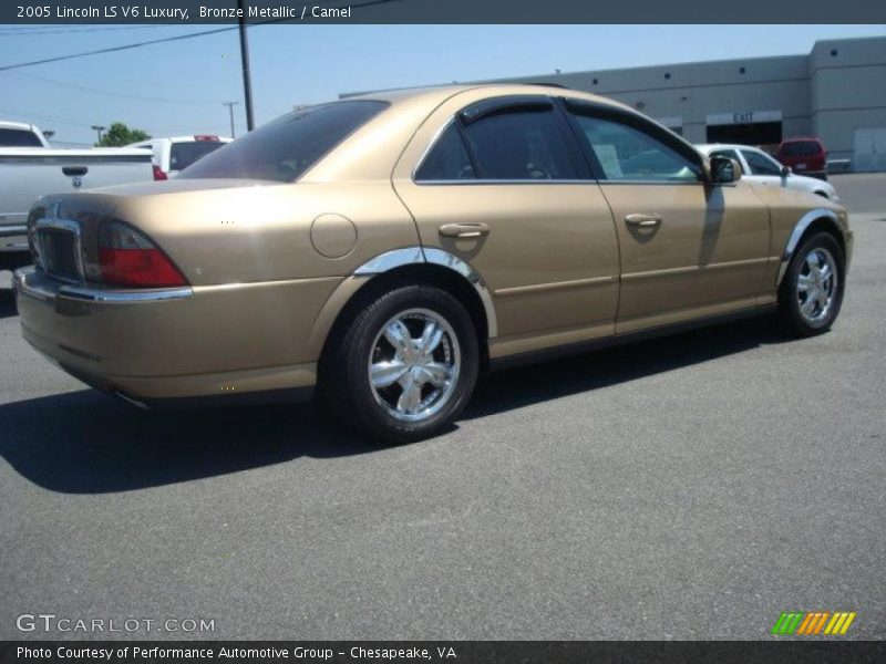 Bronze Metallic / Camel 2005 Lincoln LS V6 Luxury