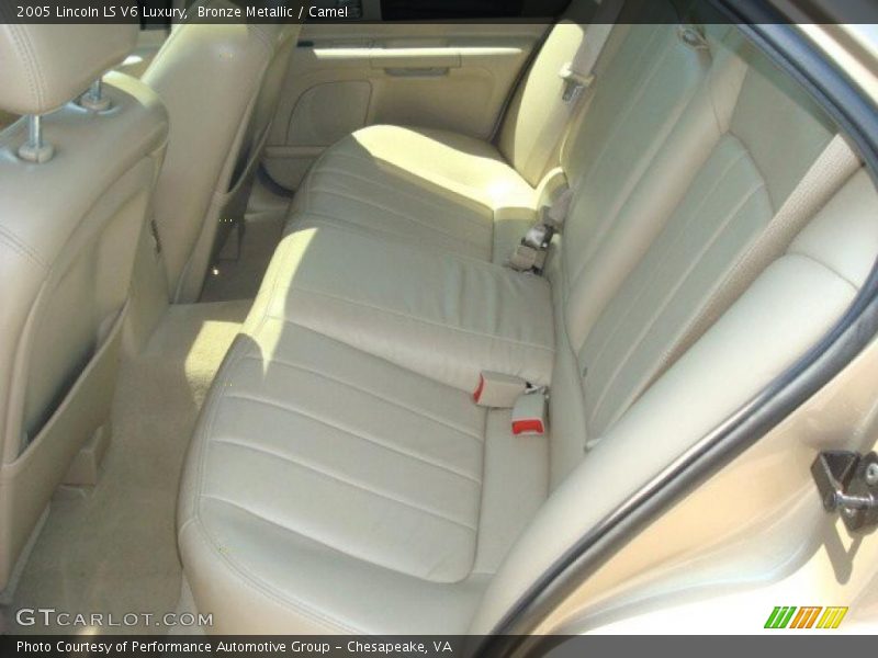 Bronze Metallic / Camel 2005 Lincoln LS V6 Luxury